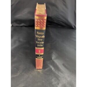 Funk & Wagnalls Vintage Hard Cover New Encyclopedia Volume 1 A to America (1979)